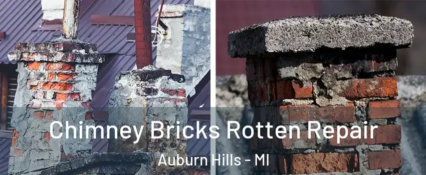  Chimney Bricks Rotten Repair Auburn Hills - MI