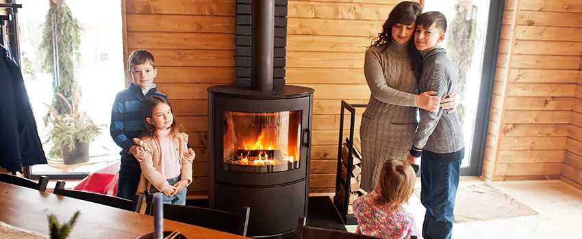 Morso Cast Iron Fireplace Insert Installation in Auburn Hills, Michigan