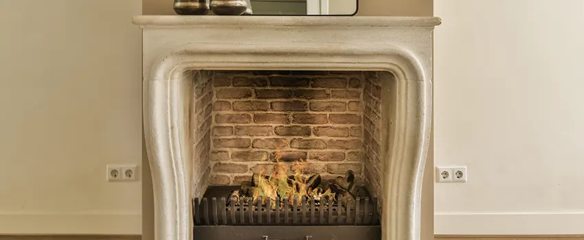 Vintage-style Fireplace Redesign in Auburn Hills, Michigan