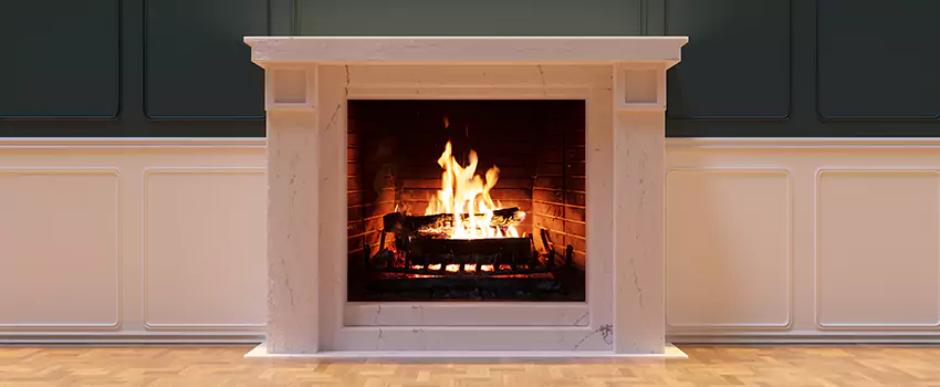 Open Flame Wood-Burning Fireplace Installation Services in Auburn Hills, Michigan