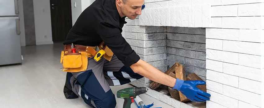 Fireplace Damaged Damper Frame Repair Services in Auburn Hills, Michigan