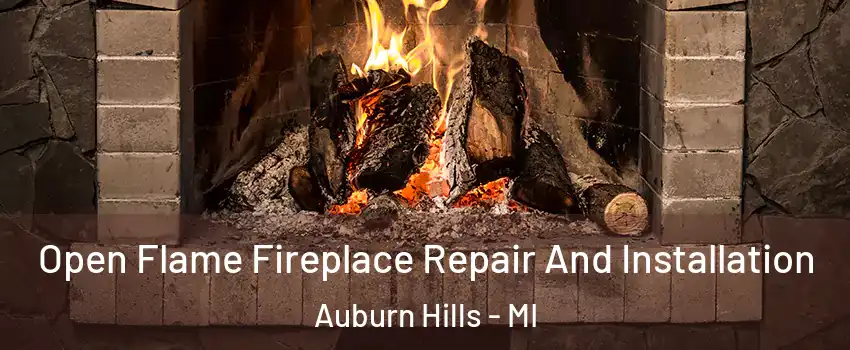  Open Flame Fireplace Repair And Installation Auburn Hills - MI