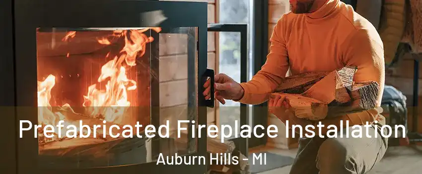  Prefabricated Fireplace Installation Auburn Hills - MI